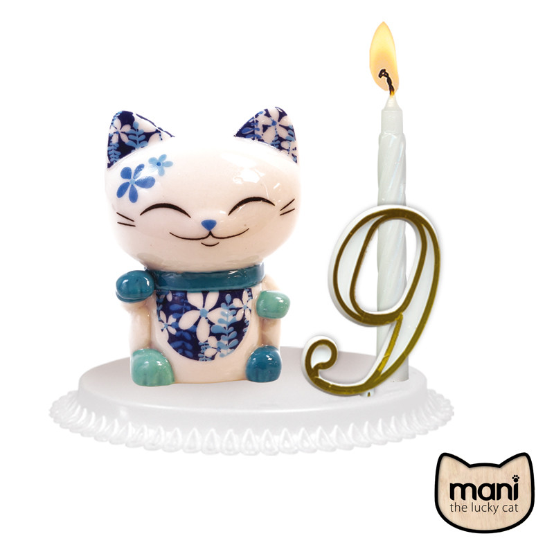 Bougeoir Mani Lucky Cat Bougeoir Mani Lucky Cat